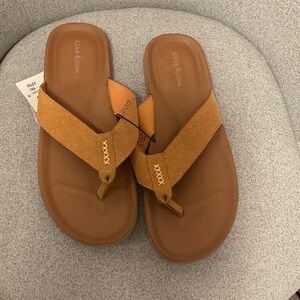 Club Room Kids Brown Flip Flops